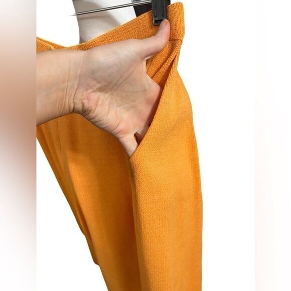 St. John tangerine orange skorts shorts nwt skirt vintage 4 small - Picture 6 of 16